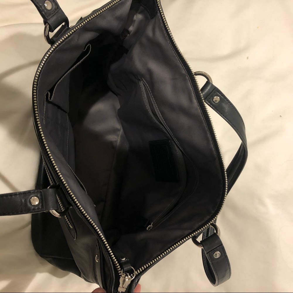 Coach Black Handbag - Picture 3 of 6